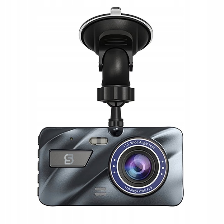 Wideorejestrator jazdy Przód Tył Kamera samochodowa Full HD + Karta pamięci