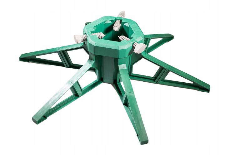 DUŻY STOJAK CHOINKOWY EKO DUŻY DO CHOINEK 3.5 METRA ZIELONY