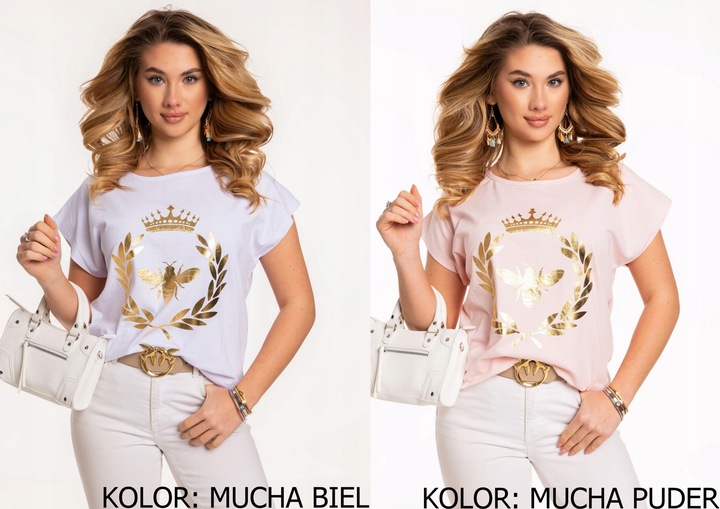 Atrakcyjna Kobieca Urocza BLUZKA Damska Dużo Kolorów Rozmiarów