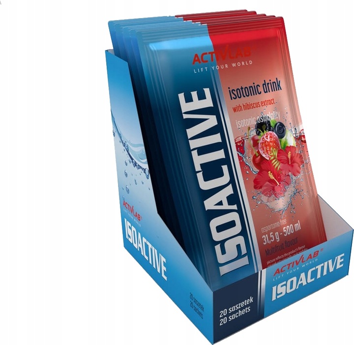 ACTIVLAB ISOACTIVE 20x31.5g NAPÓJ IZOTONICZNY ISO x5
