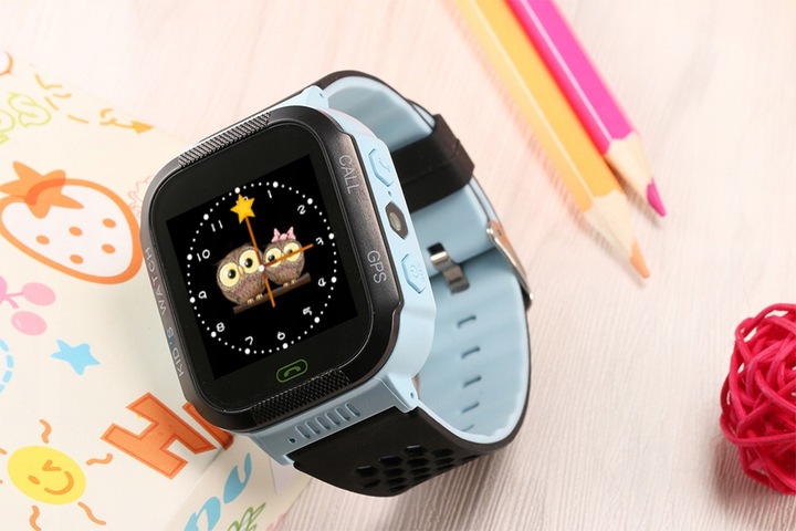 SMARTWATCH ZEGAREK DLA DZIECI SIM GPS LED KAM LOKALIZATOR ROMOWY