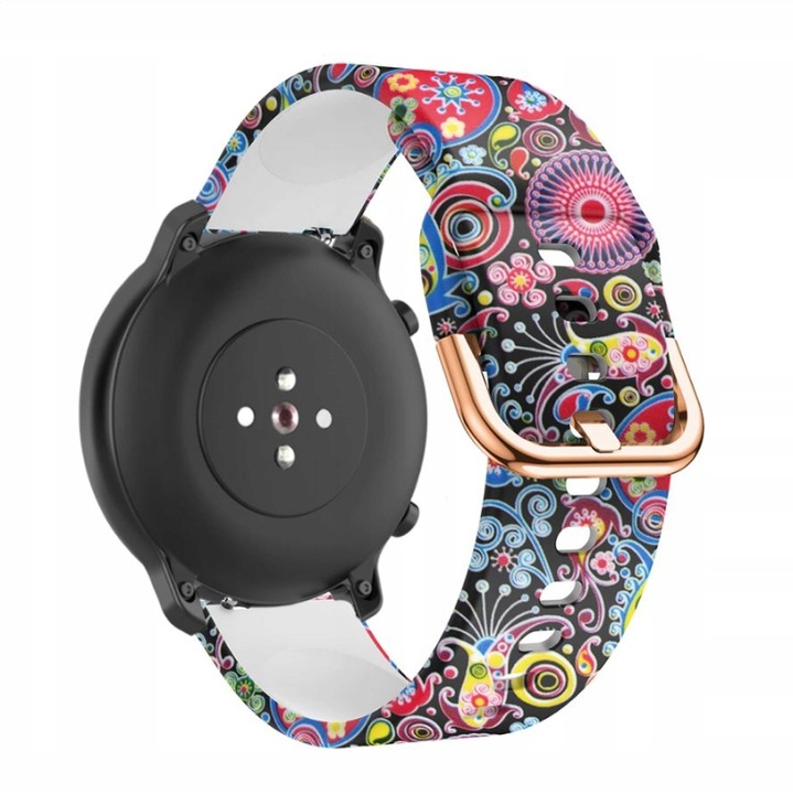 SILIKONOWY PASEK DO SAMSUNG GALAXY WATCH 3 4 5 6 40/41/42/43/44 ACTIVE 1 2