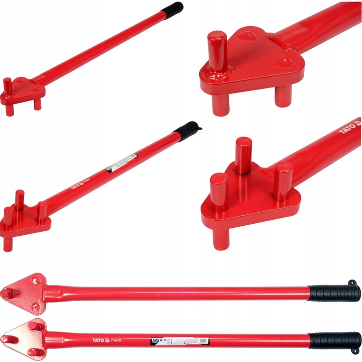 GIĘTARKA RĘCZNA 860MM DO PRĘTÓW ZBROJENIOWYCH GŁADKICH 6-16MM