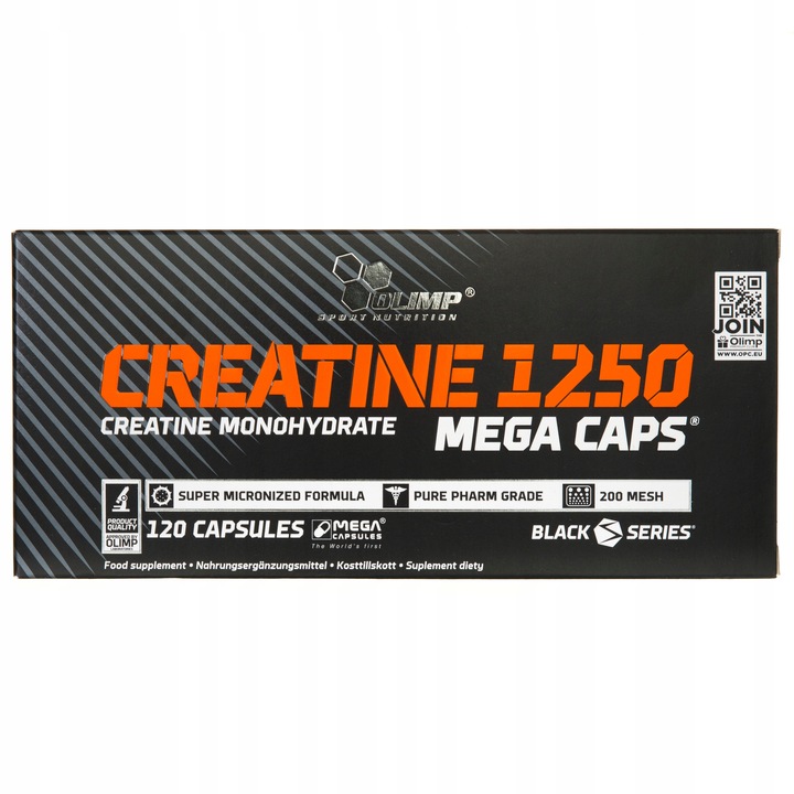3x Olimp Creatine 1250 Monohydrat Kreatyny 120kaps