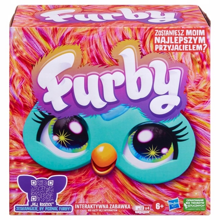 Hasbro Furby 2.0 KORALOWA Maskotka / F6744 / NOWA / Polska