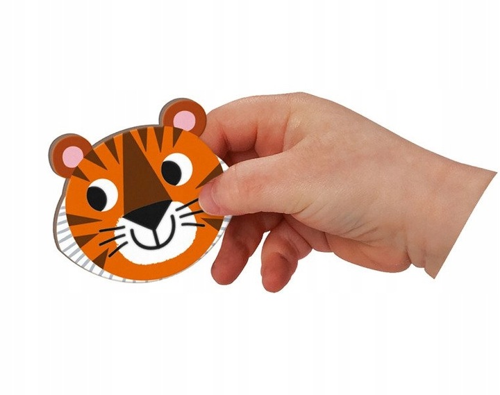 JANOD MAGNETIBOOK ZWIERZĘTA Układanka magnetyczna