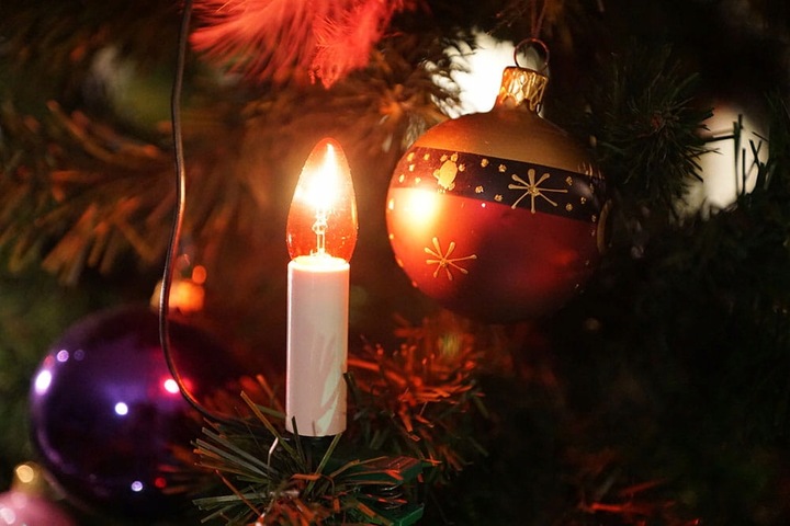 Lampki choinkowe tradycyjne Światełka na choinkę Retro PRL Żabki Świeczki 5