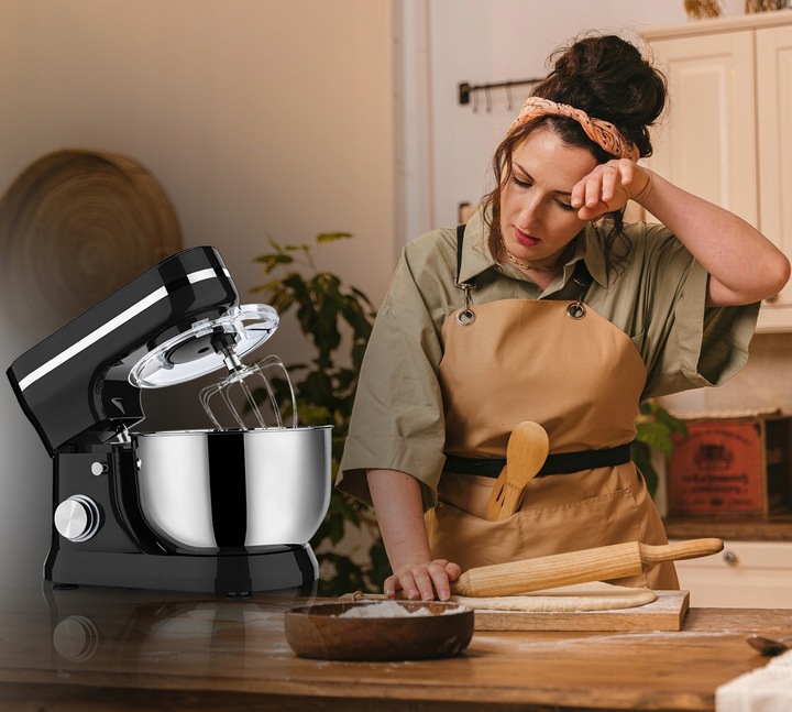 ROBOT KUCHENNY PLANETARNY Z MISĄ 6L WIELOFUNKCYJNY MIKSER 3w1 3200W XL