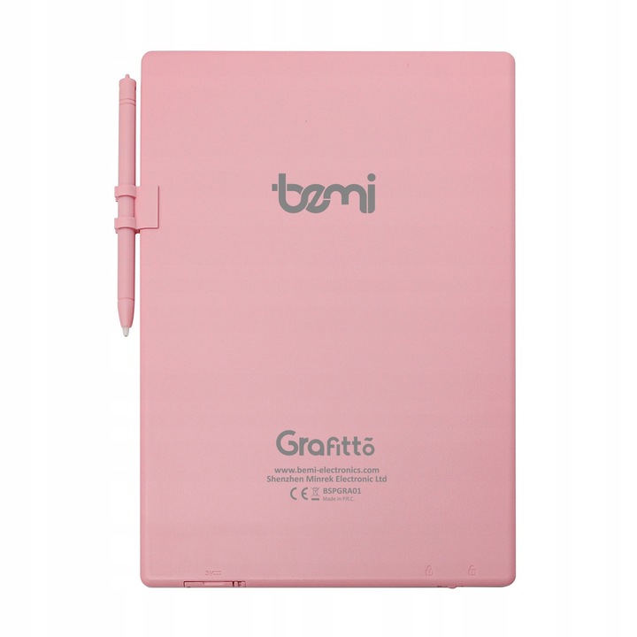 BEMI Grafitto 10.5'' Różowy Tablet Do Rysowania Dla Dzieci BSPGRA01PP