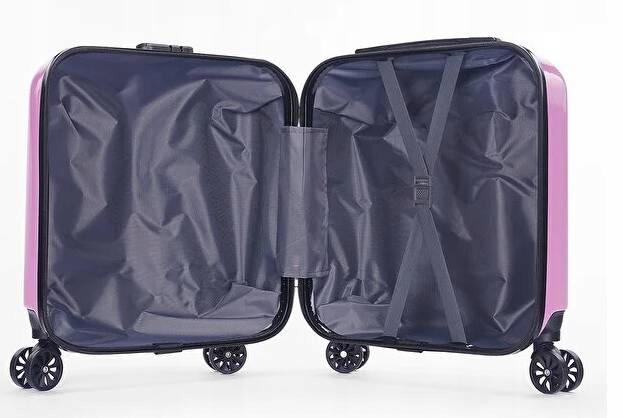 KOT KOTEK WALIZKA 3D DZIECIĘCA BAGAŻ SZYFR DLA DZIECI 4 KÓŁKA