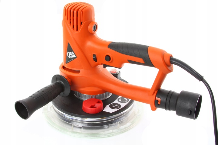 SZLIFIERKA DO GIPSU GŁADZI TYNKU ŚCIAN TYNKÓW LED TORBA Papier x 26