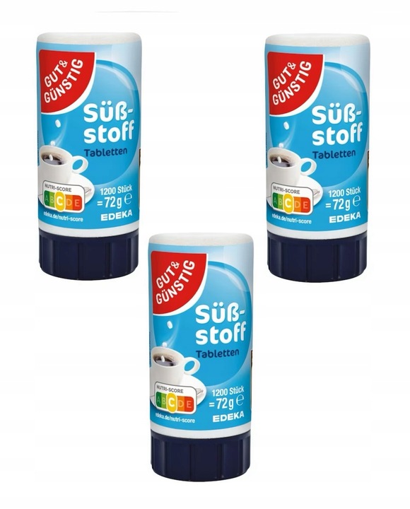 G&G SŁODZIK W TABLETKACH FIT DIETETYCZNY NIEMIECKI EDEKA 0,072 kg/1200
