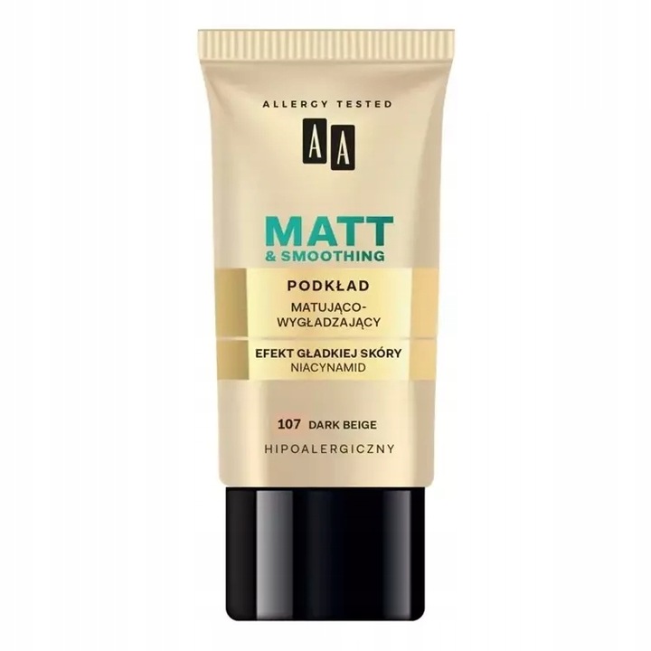 AA Make Up Matt podkład 107 dark beige 30 ml
