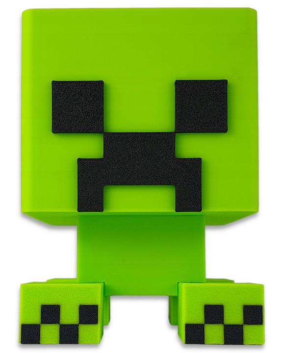 ORGANIZER NA KREDKI MINECRAFT CREEPER DUŻY POJEMNIK NA BIURKO DLA DZIECKA