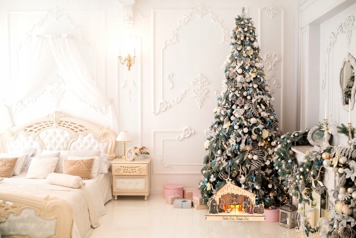 SZOPKA BOŻONARODZENIOWA STAJENKA LED 25,5 CM 3D V6