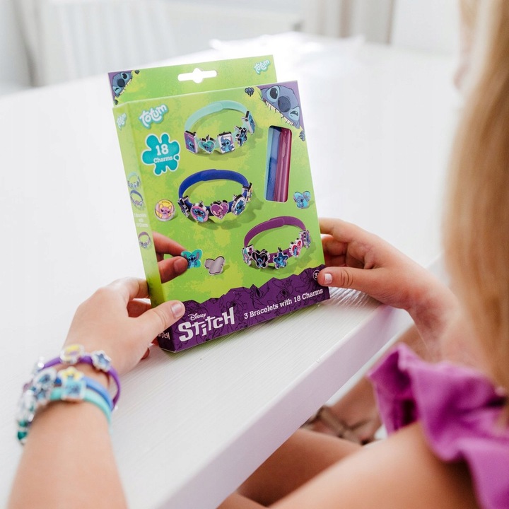 Totum zestaw kreatywny do robienia bransoletek z charmsami Stitch Stich