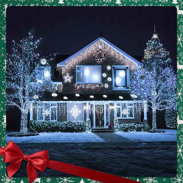 SOPLE LED 500 LAMPKI ZIMNE WISZĄCE 24M ZEWNĘTRZNE WEWNĘTRZNE EFEKT FLASH