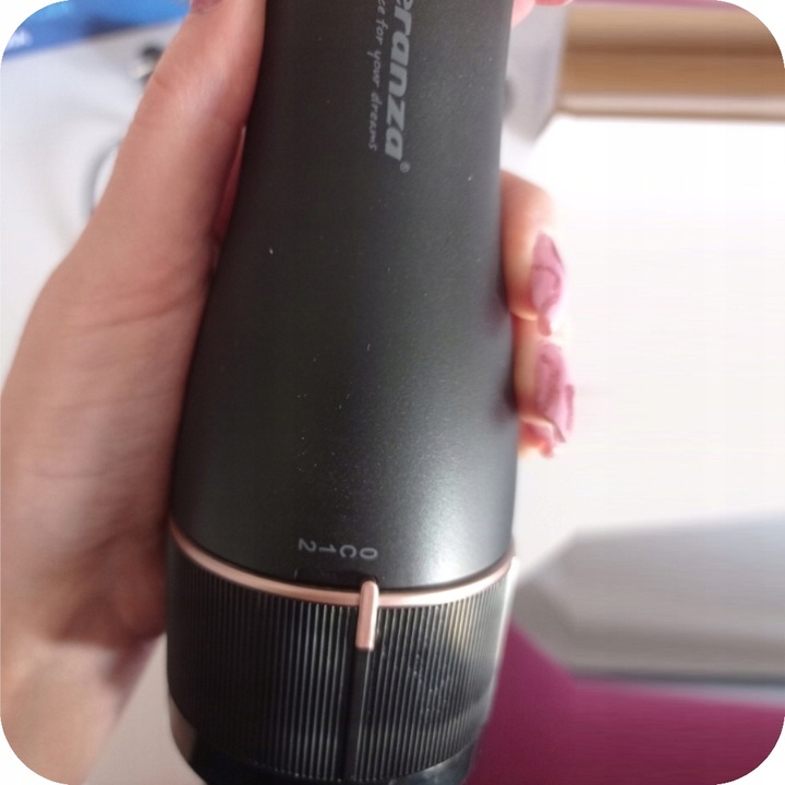 LOKÓWKA SUSZARKA DO WŁOSÓW Lokówko-suszarka Esperanza Claudia Szczotka