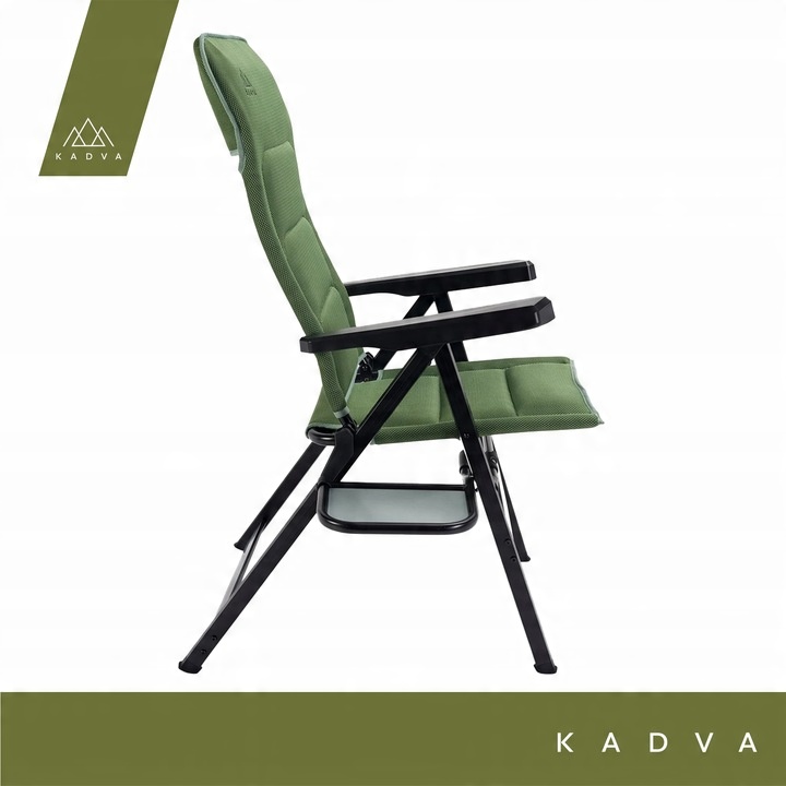 Krzesło turystyczne KADVA CAMPchair 3.0 zielony OS Aluminiowa Rama