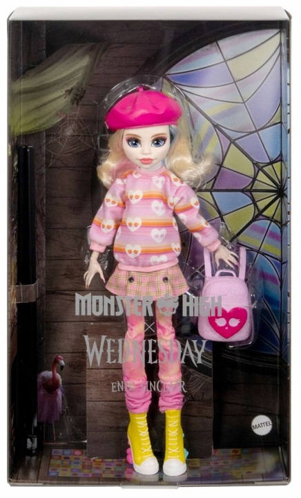 Monster High Lalka Wednesday Enid Sinclair kolekcjonerska HXJ05