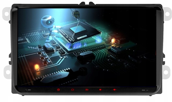 RADIO NAWIGACJA GPS ANDROID VW TOURAN 2003-2015 WIFI CARPLAY 4/64GB