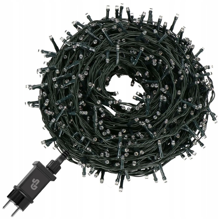 Lampki choinkowe LED RGB zewnętrzne 230V Bluetooth Smart 20m Wifi Tuya