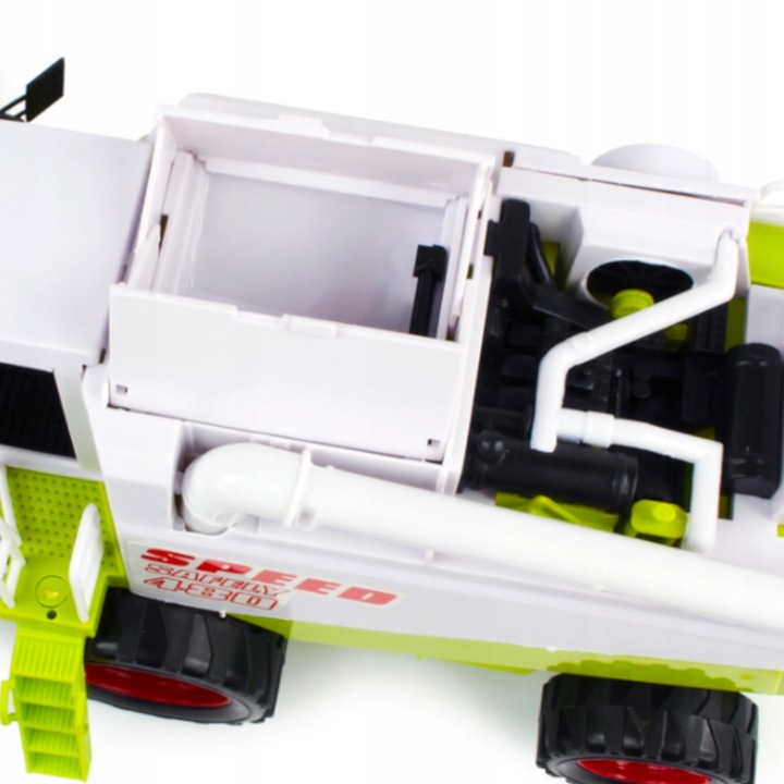 CLAAS LEXION DUŻY KOMBAJN ZBOŻOWY RUCHOME ELEMENTY NAPĘD TRAKTOR ZABAWKA
