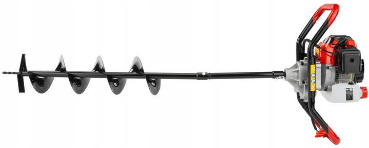 WIERTNICA GLEBOWA ŚWIDER SPALINOWY 6KM + 3 WIERTŁA ŚWIDRY PRZEDŁUŻKA 3 X OL