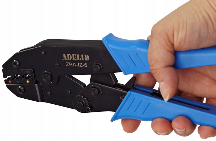 SZCZYPCE ZACISKARKA ZESTAW TULEJEK KONEKTORÓW 600