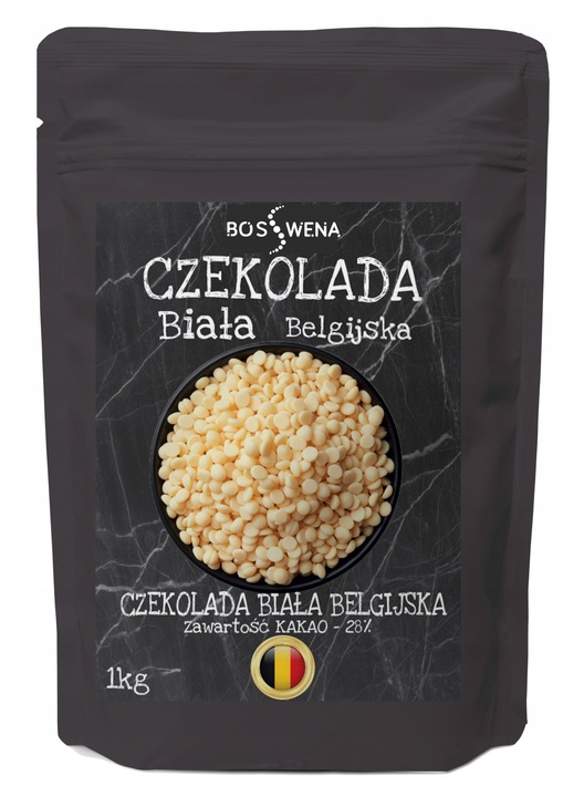 Czekolada biała BELGIJSKA do fontann founde 1kg