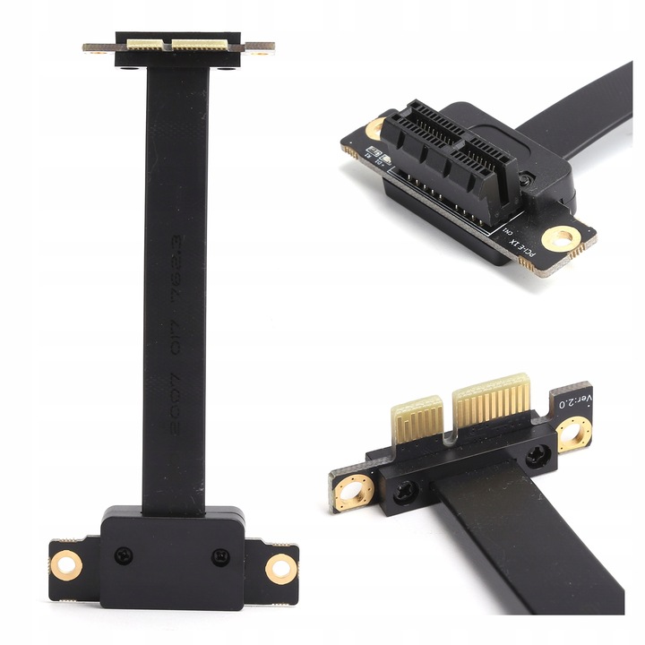 PCI-E 1X RISER TAŚMA PRZEDŁUŻKA ELASTYCZNA