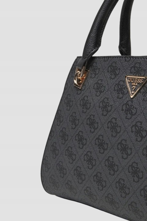 Torebka damska Guess Kuferek Elegancka Modna na zamek HWBG9672070 Czarna