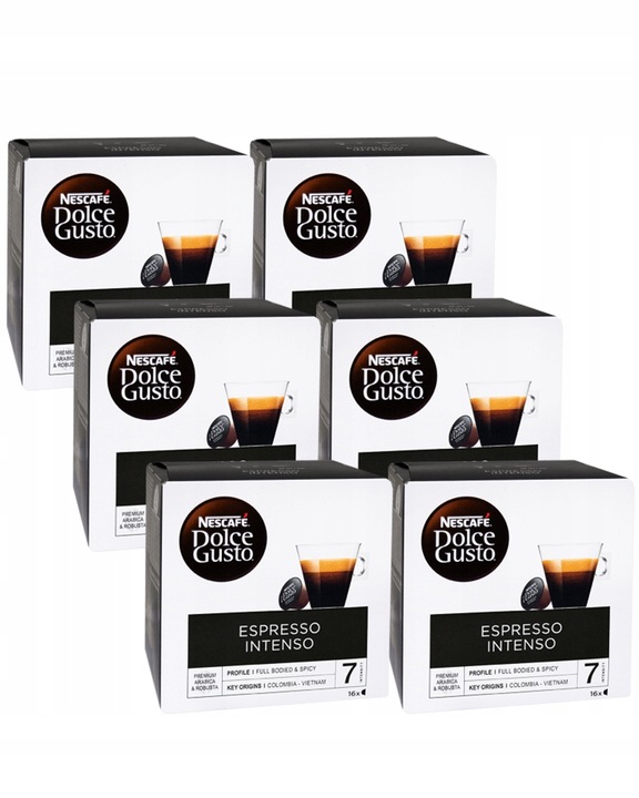 Nescafe Dolce Gusto Espresso Intenso 6 x 16 kaps