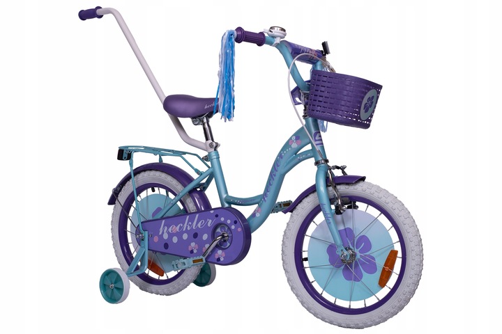 Rowerek dziecięcy Heckler Flower 16" Lt.Blue violet