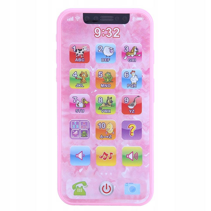 ZABAWKOWY SMARTFON TELEFON EDUKACYJNY