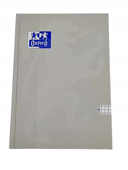 Zeszyt w kratkę brulion A5 Oxford 80 kartek zeszyty 7 szt