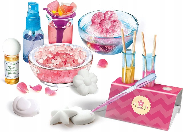 LABORATORIUM PERFUM ZAPACHÓW DIY ZESTAW NAUKA ZABAWA DLA DZIECI CLEMENTONI