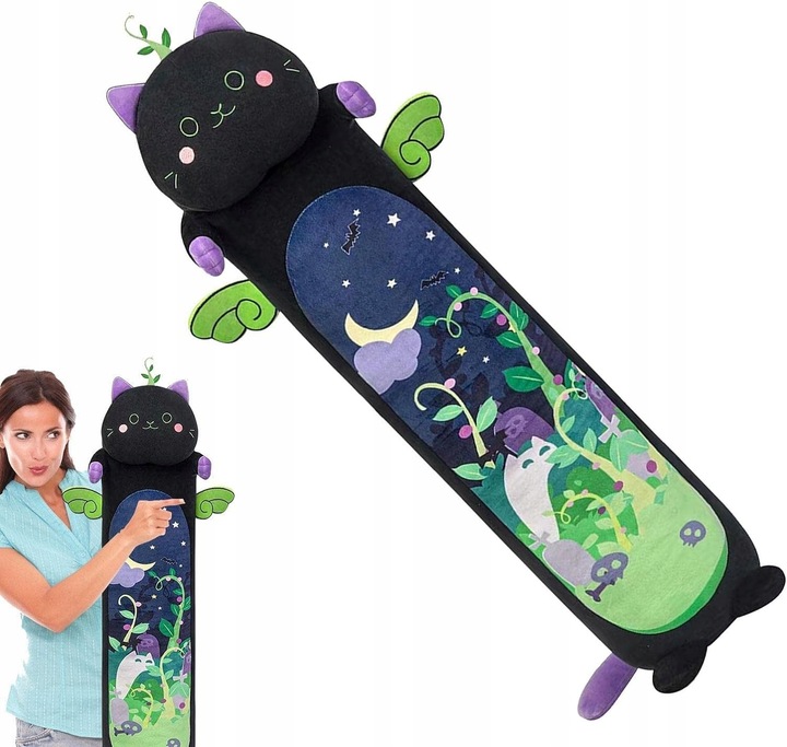 Kot Pluszak Maskotka Dlugi Kot Pluszak Koty Duzy Xxl100cm Idealny Prezent