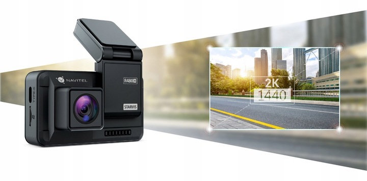 Wideorejestrator samochodowy Navitel R480 2K DUAL 2" IPS Sensor SONY IMX335