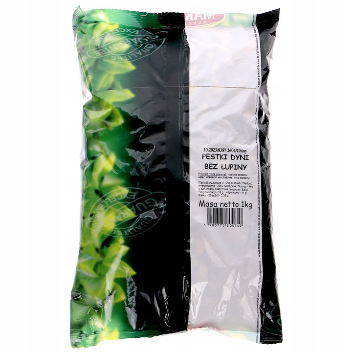 Pestki dyni bez łupin 1kg MAKAR