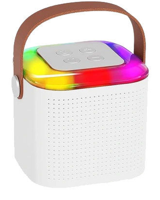 KARAOKE GŁOŚNIK BLUETOOTH BEZPRZEWODOWY ZESTAW 2X MIKROFONY DLA DZIECI RGB