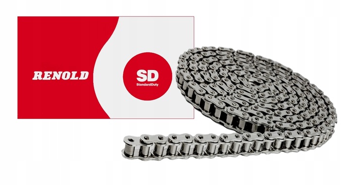ŁAŃCUCH ROLKOWY 08B-1 (1/2") RENOLD NAPĘDOWY