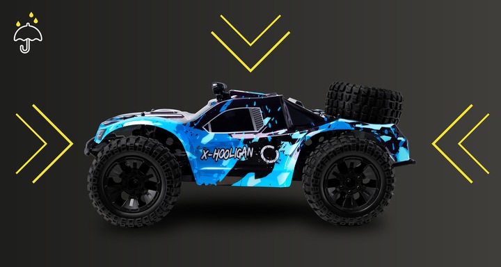 Auto Zdalnie Sterowane Samochód X-Hooligan 4x4 35km/h 1:10 DUŻE I SZYBKIE