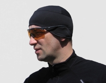 Supercienka TERMOAKTYWNA czapka Soft pod kask z J. srebra. SEZONOWA OBNIŻKA