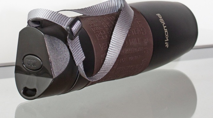 KUBEK TERMICZNY TERMOS BIDON KAMILLE 380 ml 0,38 l