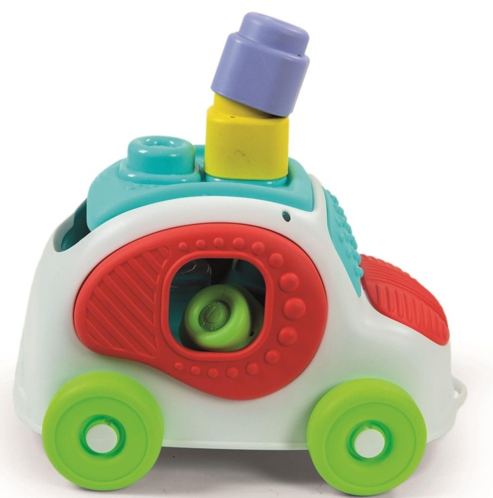 Clemmy. Autko z klockami Clementoni