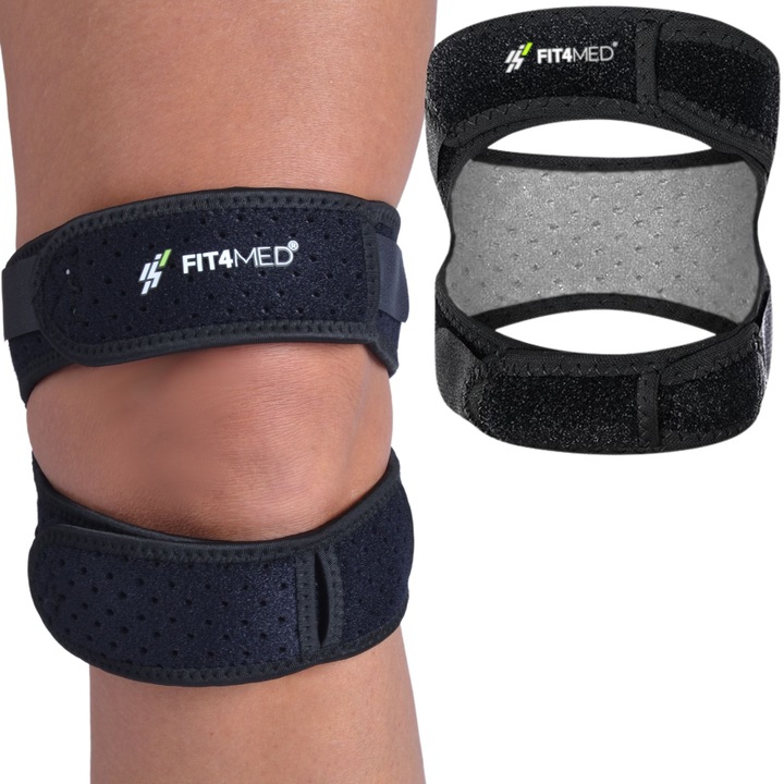 OPASKA STABILIZATOR KOLANA RZEPKI DOBRZE PODTRZYMUJE KOLANO DO BIEGANIA BÓL