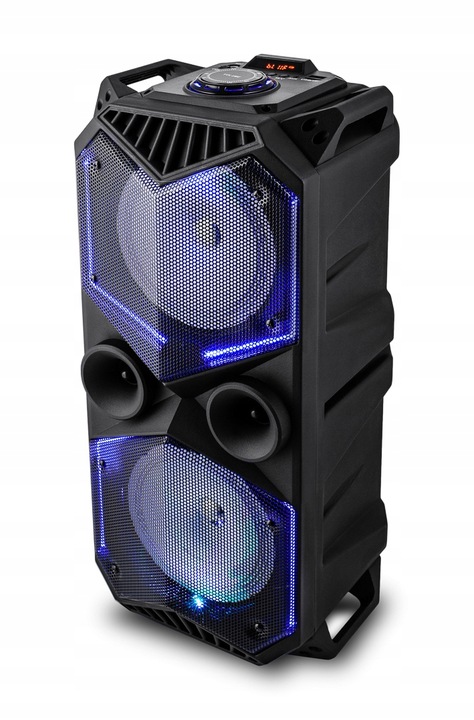 MOCNA KOLUMNA ESTRADOWA BLUETOOTH LED AKUMULATOR