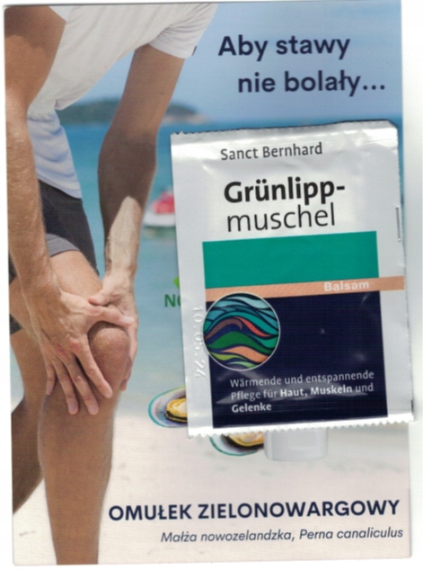 Omułek Zielonowargowy Sanct Bernhard 150 k | 500mg + gratis