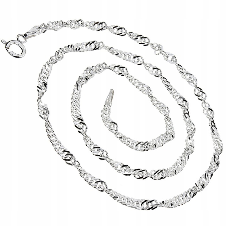 Srebrny komplet damski 925 serca i cyrkonie wyjątkowy prezent dla kobiety